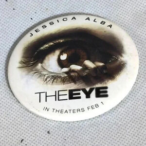 Jessica Alba "The Eye" 2008 original movie button